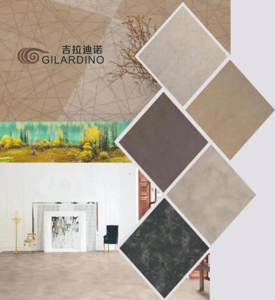 GILARDINO 現(xiàn)代設(shè)計視覺——仿大理石紋SPC鎖扣石塑地板裝飾案例分享